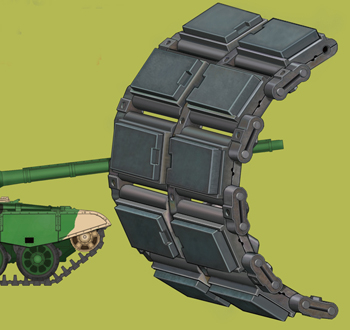 Сборная модель Chinese ZTZ-99 Rubber Type Workable Track Link Set