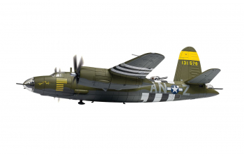 LOCKHEED MARTIN B-26b Marauder Dinah Might Military Airplane (1944), Military Camouflage