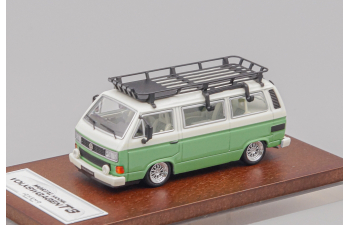 VOLKSWAGEN T3, green / cream