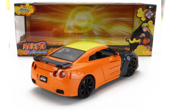 NISSAN Gt-r With Naruto Figure (2009), Grey Orange