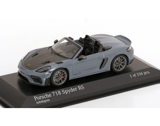 PORSCHE 718 Spyder RS Weissach package (2023), grey