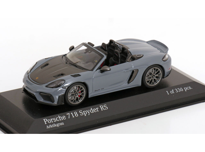 PORSCHE 718 Spyder RS Weissach package (2023), grey