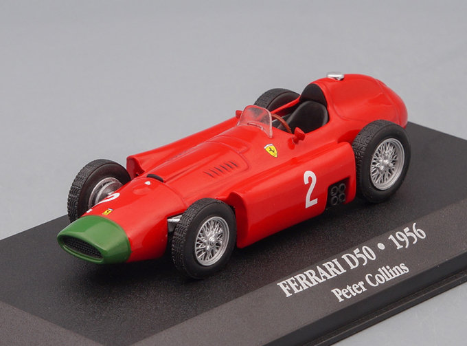 FERRARI D50 #2 Peter Collins "Scuderia Ferrari" 3 место 1956