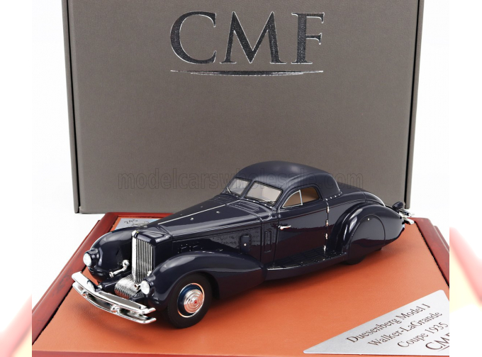 DUESENBERG Model J Walker Lagrande Coupe (1935), Dark Blue