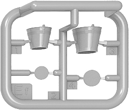 Сборная модель Железнодорожные инструменты и оборудование