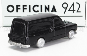 FIAT 1400 Van Carrozzeria Riva Hearse - Carro Funebre - Funeral Car (1950), Black