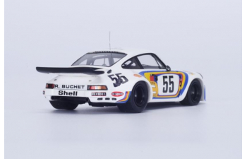 Porsche 911 Carrera RSR #55 8th Le Mans 1975 C. Ballot-Lena - J. Bienvenue