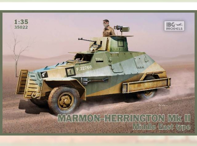 Сборная модель Marmon-Herrington Mk II Middle East