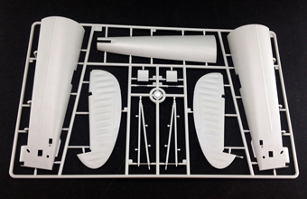 Сборная модель Horsa Glider Wing & Rear Fuselage (Tail Unit) Set GERMAN WWII