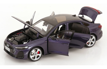 AUDI A5L (2025), purple metallic