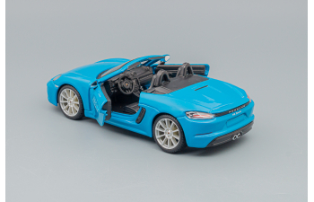 PORSCHE Boxster 718 (982) Spider (2016), Light Blue