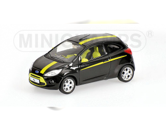 FORD Ka (2009), black metallic