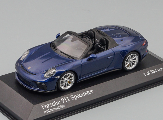 PORSCHE 911 Speedster (2019), blue metallic