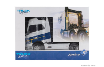 VOLVO FH16 750 Globetrotter XL Gotebord Edition Tractor Truck 2-assi (2021), white / blue