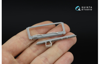 3D Декаль интерьера кабины Toyota FJ43 Land Cruiser series (AK Interactive) (с 3D-печатными деталями)