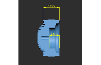 Диск передний МАЗ-5434, 6425 нов. обр. 4отв. под подшипник 8мм
