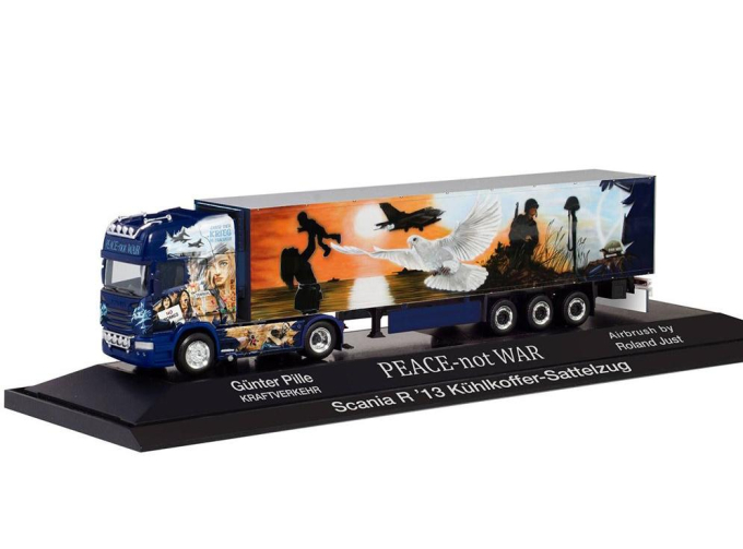 SCANIA R13 TL G.Pille PEACE-not WAR