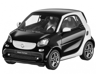 SMART ForTwo Coupe С453 (2014), white / black