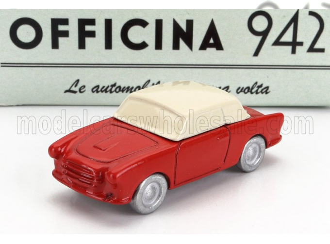 SIATA Amica 57 Coupe (base Fiat 600) (1957), Red Ivory