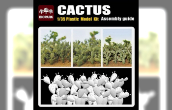 Сборная модель цветы CACTUS