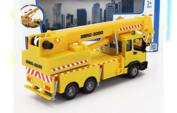 MAN Truck Crane Gru Bbrg-3000 3-assi (2010), Yellow