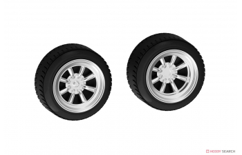 Сборная модель NISSAN Skylline 2000 GT-R Custom Wheel, red