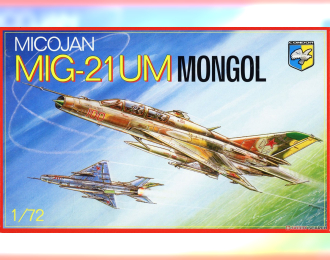 Сборная модель MiG-21 UM MONGOL Soviet trainer-fighter