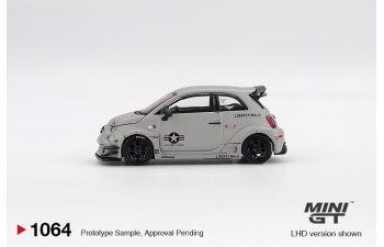 FIAT Abarth 595 LB-Works X Abas Works Fighters 2024, grey