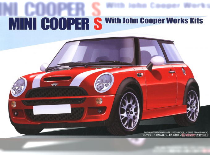 Сборная модель Mini Cooper S John Cooper Works