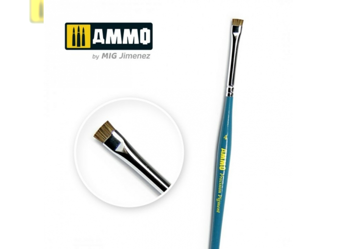 Кисть 4 AMMO Precision Pigment Brush