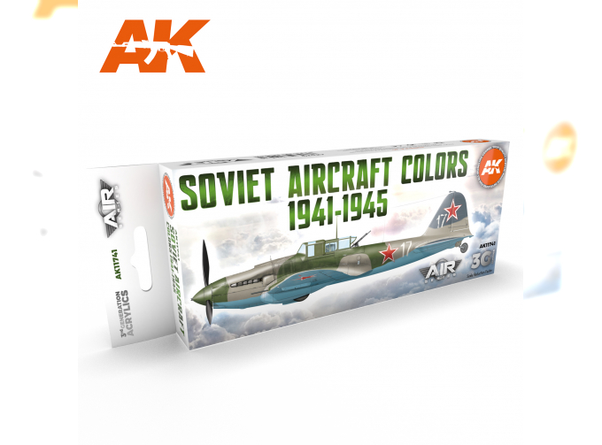 Soviet Aircraft Colors 1941-1945 SET 3G