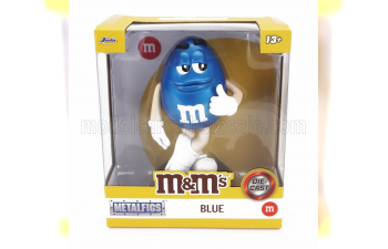 FIGURE Blue M&m's - Cm. 12.0, Blue Met