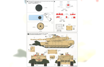  Сборная модель Танк Abrams M1A2 SEP