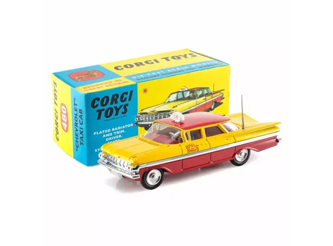 CHEVROLET Taxi Cab (1965), red/yellow