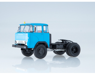 КАЗ-608 седельный тягач, голубой