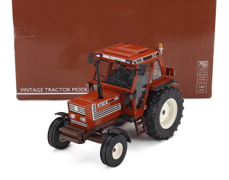 FIAT 80-90 Tractor Superconfort Cab 2wd With Front And Rear Fender (1997), Brown