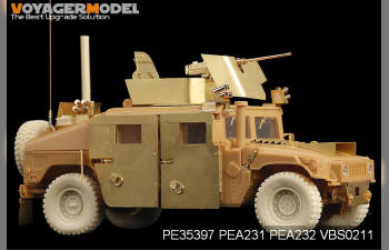 Фототравление Современный USMC HUMVEE M1114 Space Amour (GP)