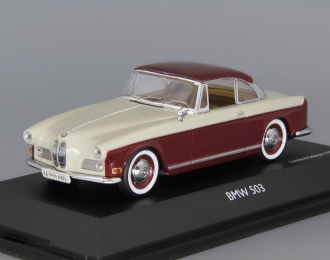 BMW 503 Coupe, red / grey