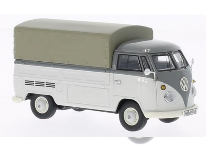 VOLKSWAGEN T1 Flatbed пикап с тентом 1956 Grey