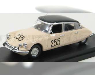 CITROEN Ds19 №255 Mille Miglia (1957) Lebes-failly, Ivory Black