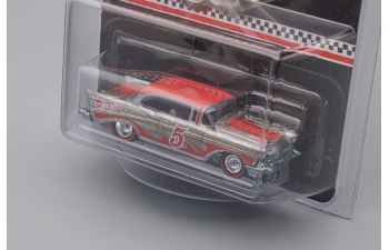 CHEVROLET Bel Air #5, silver / red