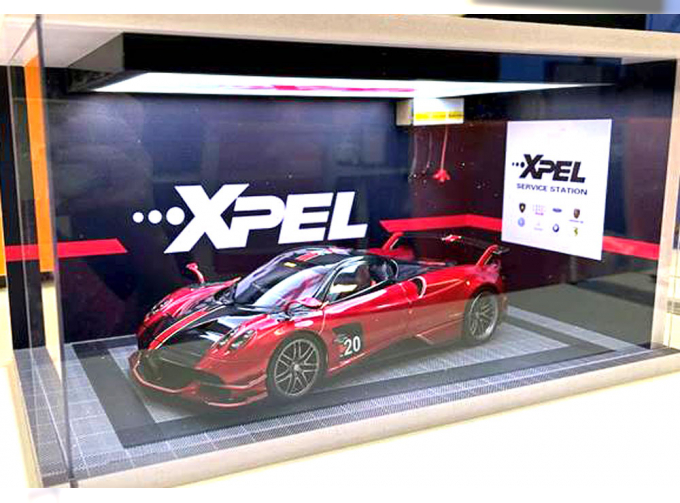 DIORAMA Xpel Showroom Bausatz without modelcar