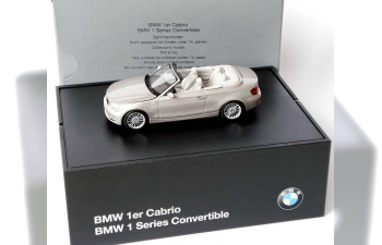 BMW 1er Cabrio E88 (2008), cashmere silber met.