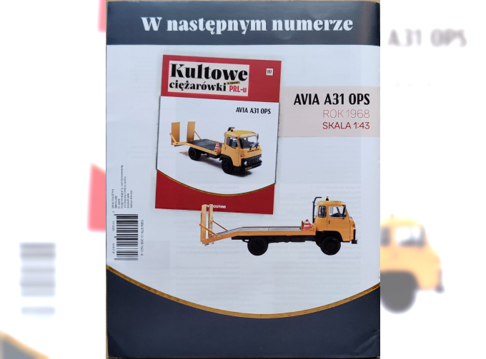 AVIA A31 OPS, Kultowe Ciezarowki PRL-u 117