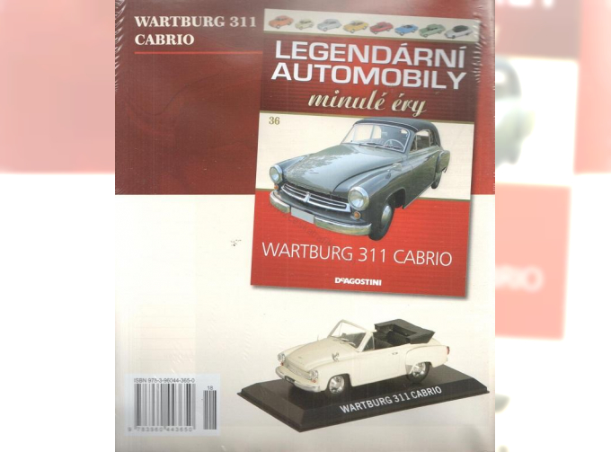 WARTBURG 311 Cabrio, Legendarni automobily minule ery 36