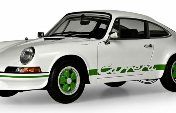 Сборная модель Porsche 911 RS 2.7 White/Green