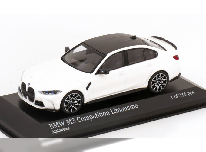 BMW M3 Competition Saloon (2020), white carbon