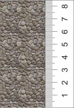 Текстура булыжной мостовой для макетов