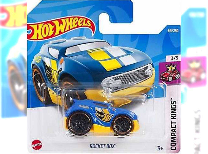 ROCKET BOX, blue/yellow