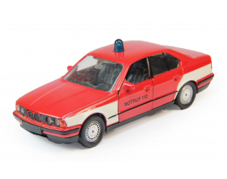 BMW 535i "Notruf 112", red / white